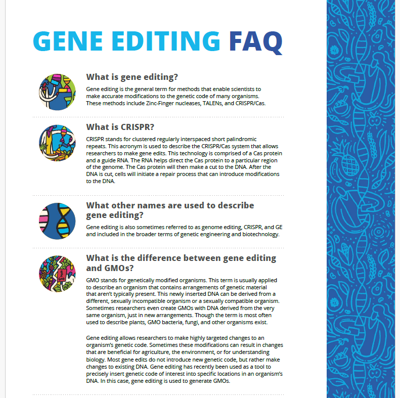 Gene Editing FAQ